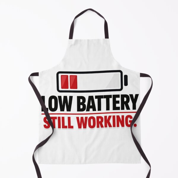Item preview, Low Battery Still Working Funny T-Shirt | Tired Worker Humor Warehouse Design designed and sold by KeeganDykes.