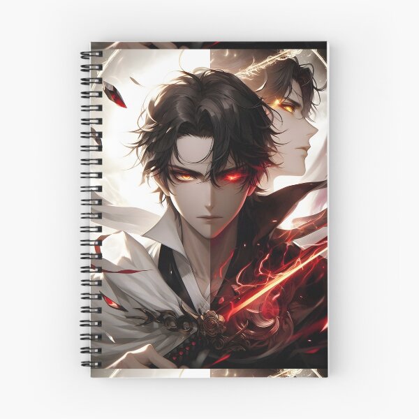 Item preview, Eclipse of the Soul: The Anime Swordsman's Crimson Awakening and Dark Duality designed and sold by MouradStudio.
