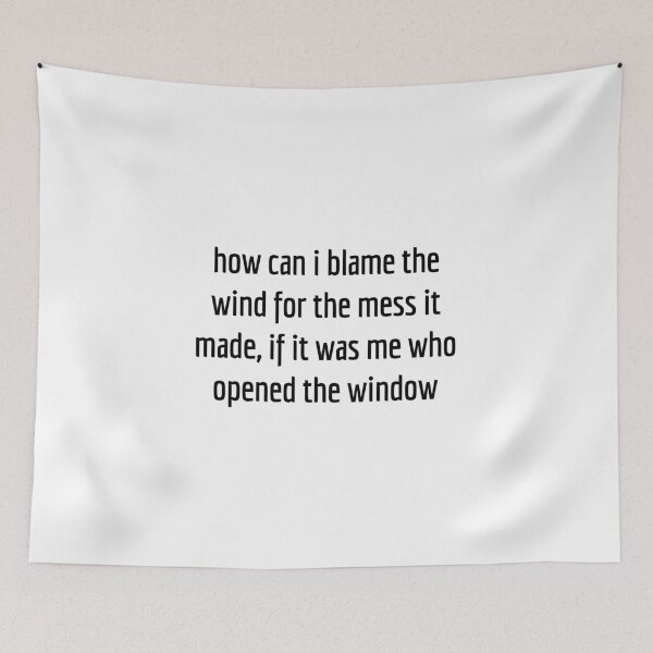 Item preview, how can i blame the wind for the mess it made designed and sold by cloudzer0000.