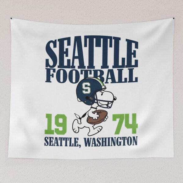 Item preview, Seattle Seahawks Vintage Football Snoopy Parody designed and sold by JonathalIngham.