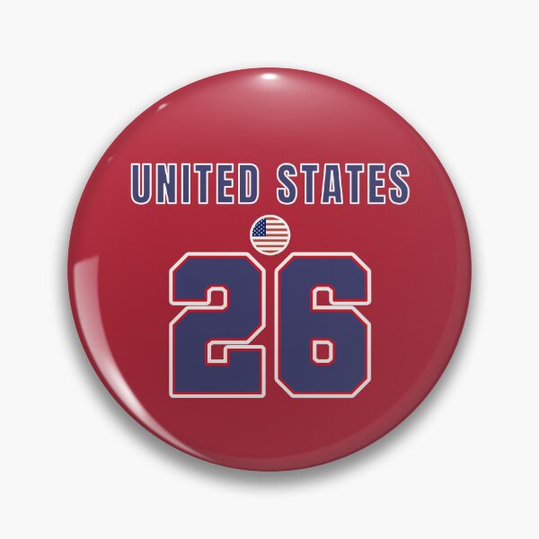 Item preview, Diseño de camiseta de fútbol USA 26 – Indumentaria de la Selección Nacional de Estados Unidos designed and sold by The Hairy Melon.