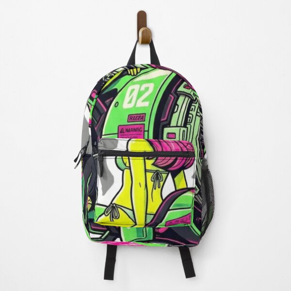 Item preview, “NEON RIDER: TURBO‑GLAM CHAOS PARADE” designed and sold by Print Fiction.