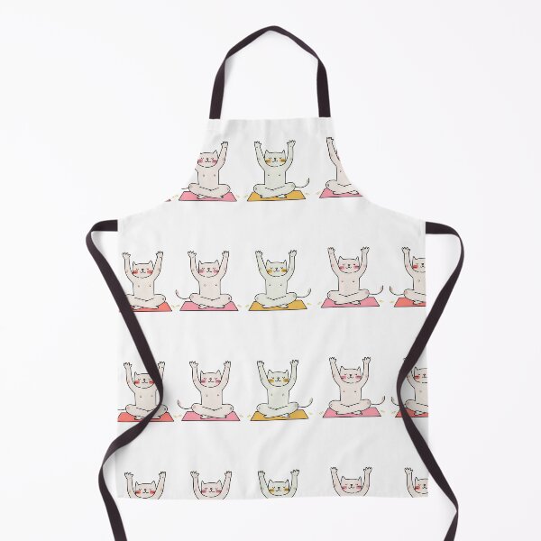 Item preview, Namaste, Purr – Yoga Cats on Mats designed and sold by The Sandy Design Store.