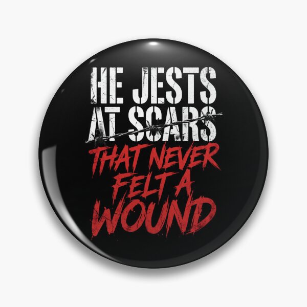 Item preview, He Jests At Scars That Never Felt A Wound Romeo Grunge designed and sold by Fenay Designs.