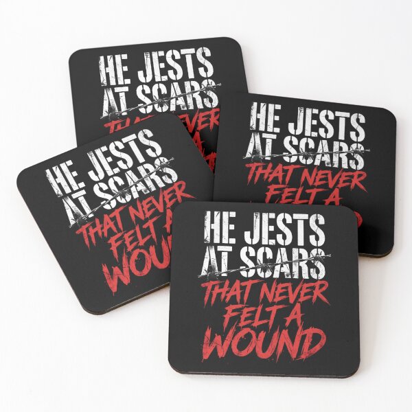 Item preview, He Jests At Scars That Never Felt A Wound Romeo Grunge designed and sold by Fenay Designs.