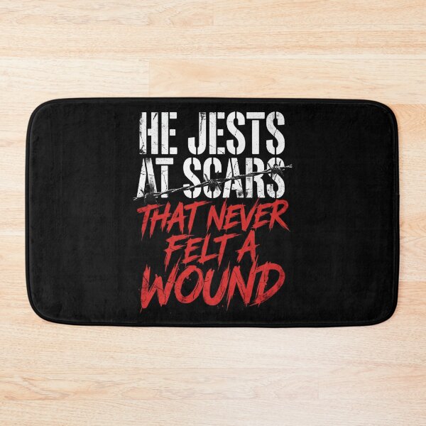 Item preview, He Jests At Scars That Never Felt A Wound Romeo Grunge designed and sold by Fenay Designs.