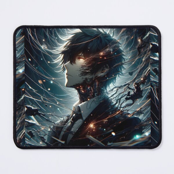 Item preview, The Unstoppable Force: A Golden-Eyed Anime Hero's Dark Awakening and Shattering Destiny designed and sold by MouradStudio.