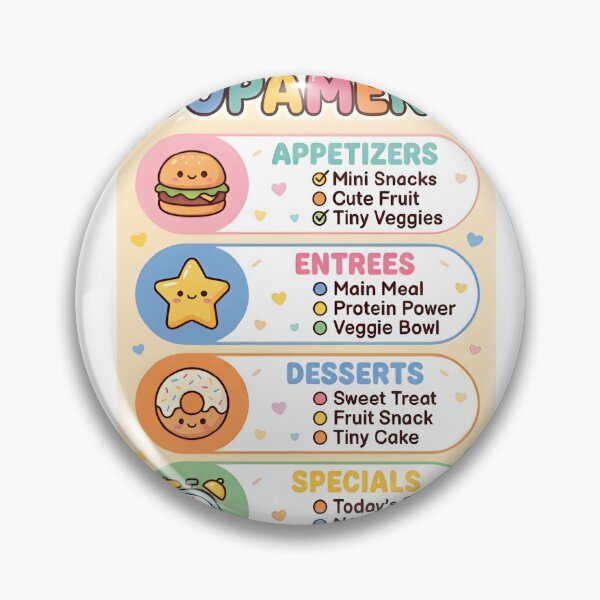 Item preview, Dopamine Menu Checklist Adhd Task Starter Sticker designed and sold by PuddlePixels.