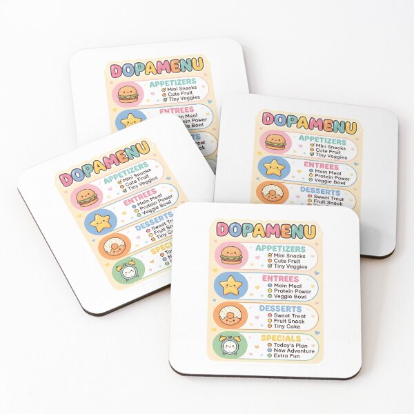 Item preview, Dopamine Menu Checklist Adhd Task Starter Sticker designed and sold by PuddlePixels.