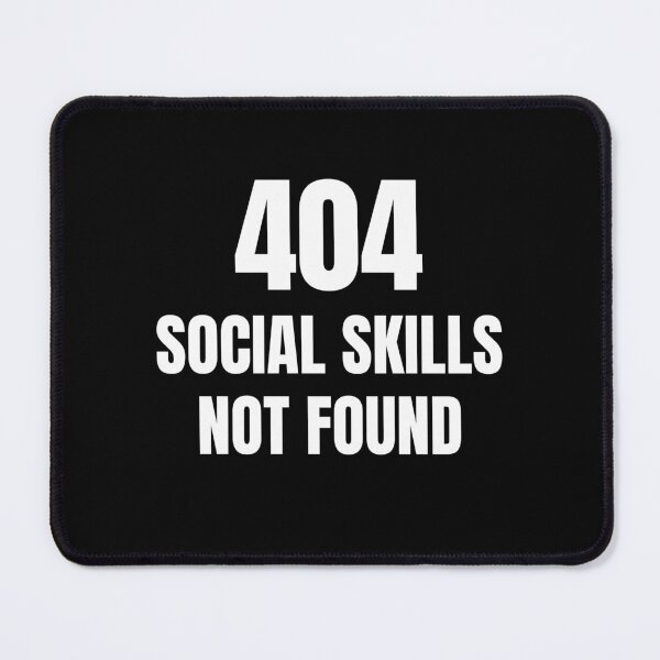 Item preview, Funny Backend Developer White – 404 Social Skills Not Found Coding Humor Tee designed and sold by CtrlAltLaugh.