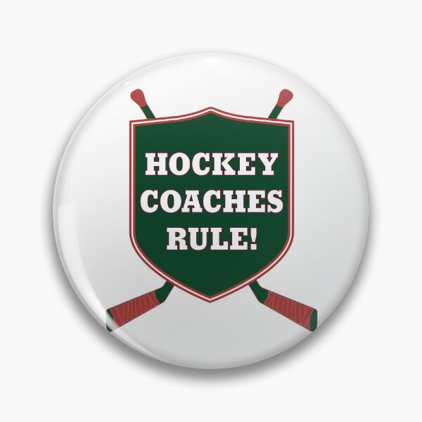 Item preview, Hockey Coaches Rule! - Minnesota Wild colors. designed and sold by Hattrixz.
