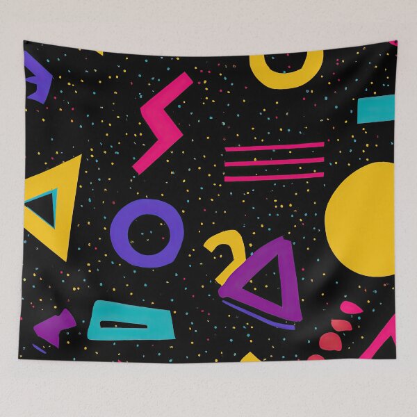 Item preview, 80s and 90s Retro Pop Pattern designed and sold by AeonAcademy.