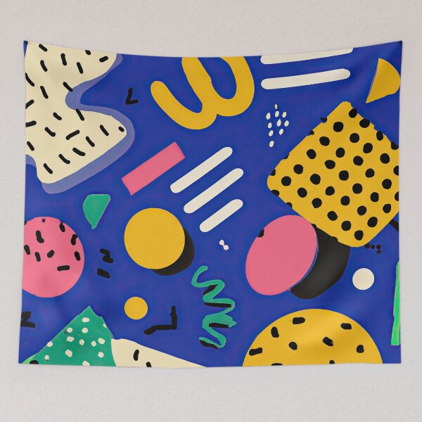 Item preview, 80s and 90s Retro Pop Pattern designed and sold by AeonAcademy.