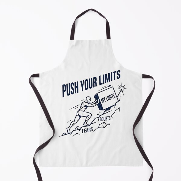 Item preview, Push Your Limits Motivational Fitness Illustration designed and sold by AlexLerry.