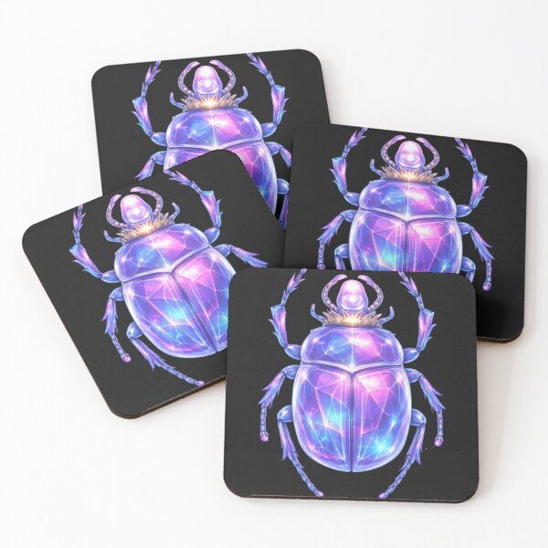Item preview, Holographic Scarab designed and sold by Nika Art Studio.