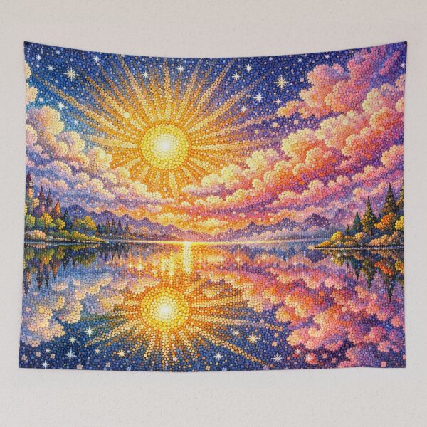 Item preview, A radiant dream lake in a fairytale designed and sold by Sigtrix.