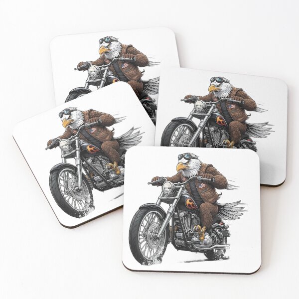Item preview, Biker Moose Riding Classic Cruiser Motorcycle designed and sold by ASMAR B.
