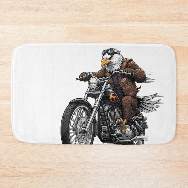 Item preview, Biker Moose Riding Classic Cruiser Motorcycle designed and sold by ASMAR B.