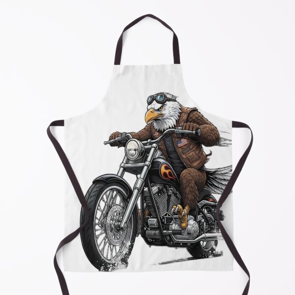 Item preview, Biker Moose Riding Classic Cruiser Motorcycle designed and sold by ASMAR B.
