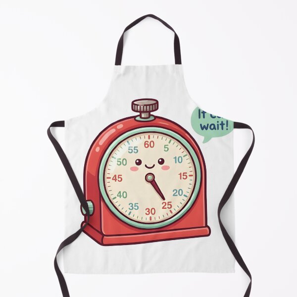 Item preview, It Can Wait Timer Adhd Pomodoro Reminder Sticker designed and sold by PuddlePixels.