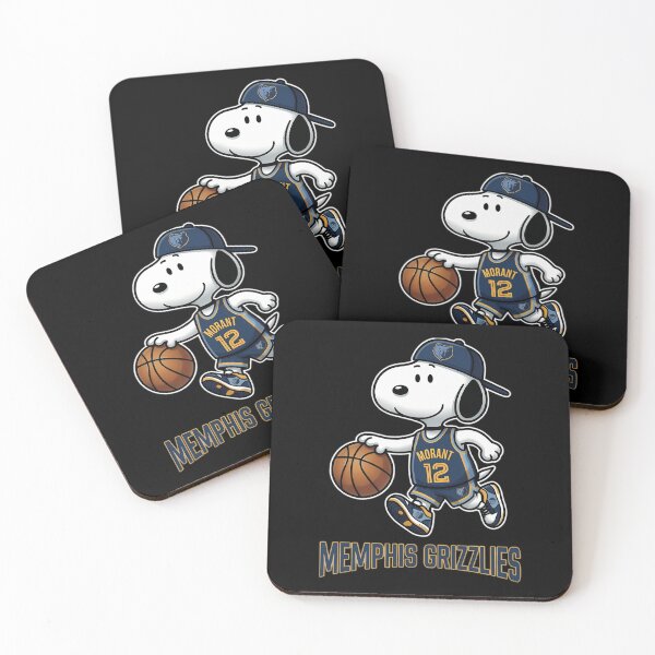 Item preview, Snoopy Memphis Grizzlies Baloncesto designed and sold by Morphologiona.