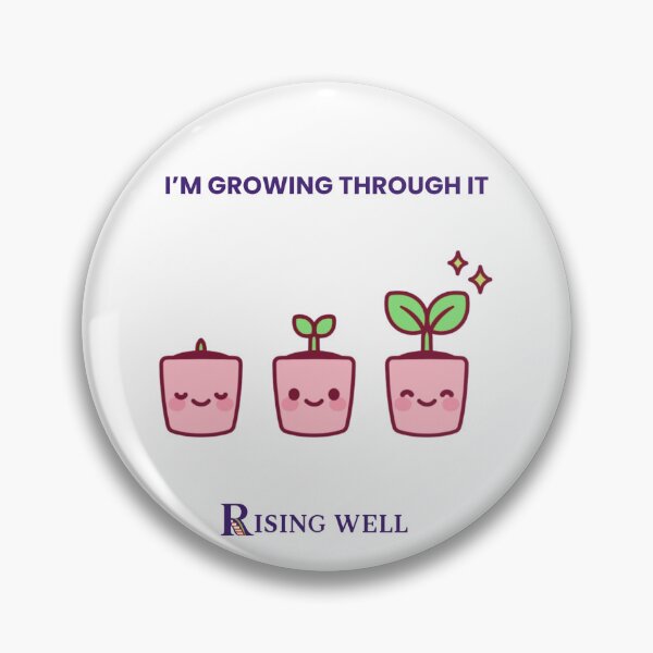 Item preview, Growing Through It designed and sold by RisingWell.