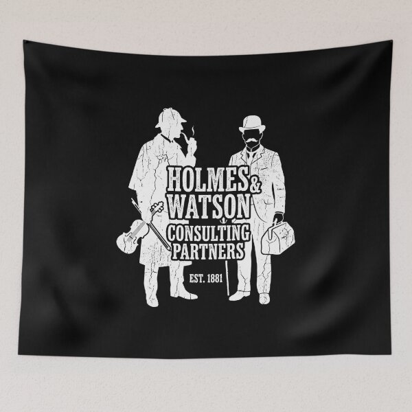 Item preview, Holmes And Watson Consulting Partners Est 1881 Sherlock designed and sold by Fenay Designs.