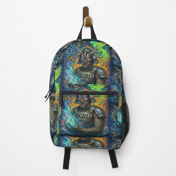 Item preview, Golden Armored Samurai Warrior – Colorful Graphite Fantasy Art Design designed and sold by GCR1.