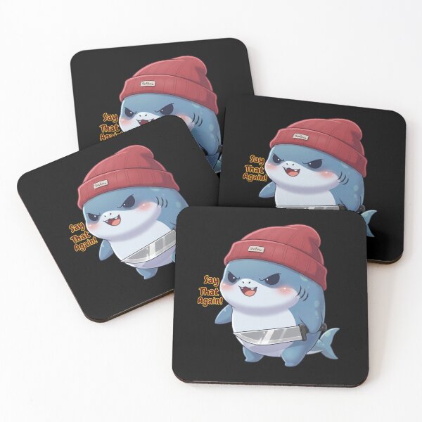 Item preview, Say That Again! Cute Shark designed and sold by Nature's Chibis.