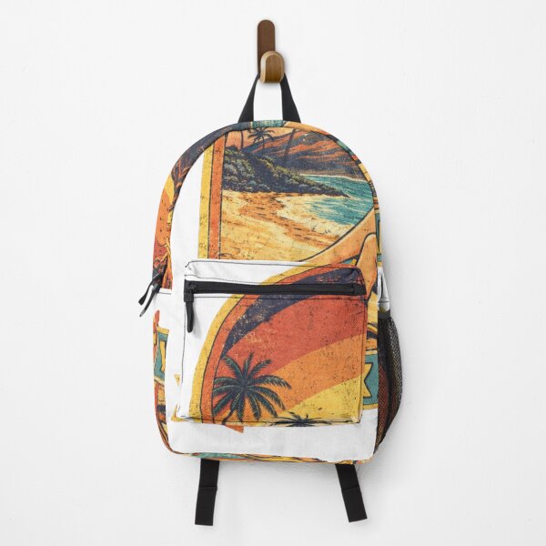 Item preview, Relax Anyway Funny Volcano Beach Retro Design designed and sold by Hoffmann-Shop.