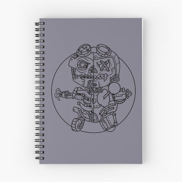 Item preview, Voodoo Doll Steampunk Cyborg Skull  Line Art designed and sold by Voodoo Store Paranormal Collections.