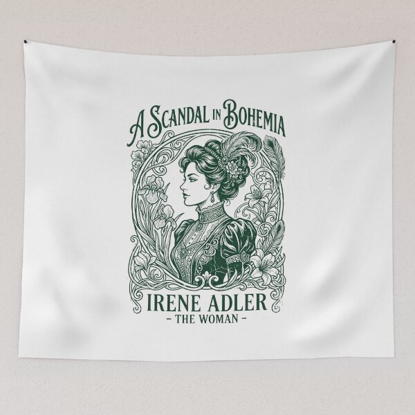 Item preview, A Scandal In Bohemia Irene Adler The Woman Sherlock Holmes designed and sold by Fenay Designs.