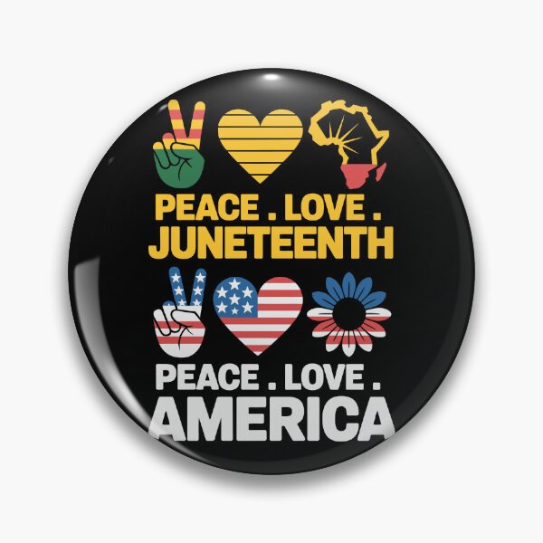 Item preview, Peace Love Juneteenth designed and sold by jkrphoto.