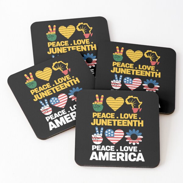 Item preview, Peace Love Juneteenth designed and sold by jkrphoto.