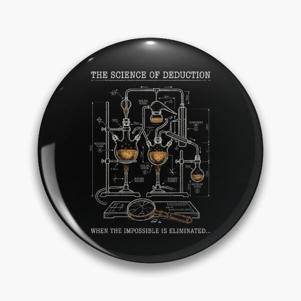 Item preview, La ciencia de la deducción cuando se elimina lo imposible Sherlock designed and sold by Fenay Designs.