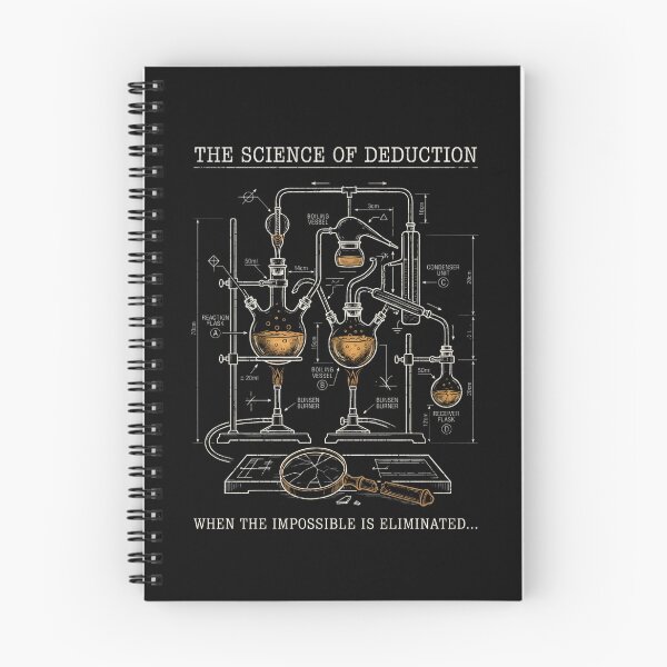 Item preview, The Science Of Deduction When The Impossible Is Eliminated Sherlock designed and sold by Fenay Designs.