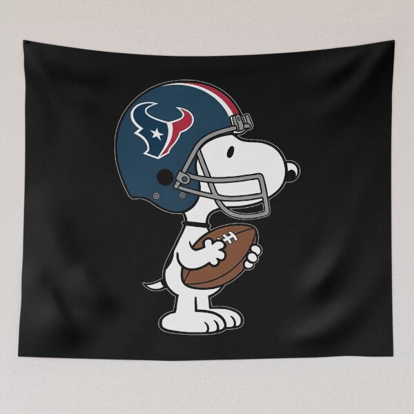 Item preview, Snoopy Houston Texans Game Day designed and sold by Morphologiona.