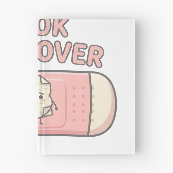 Item preview, Book Hangover Band Aid Reading Addict Sticker designed and sold by PuddlePixels.