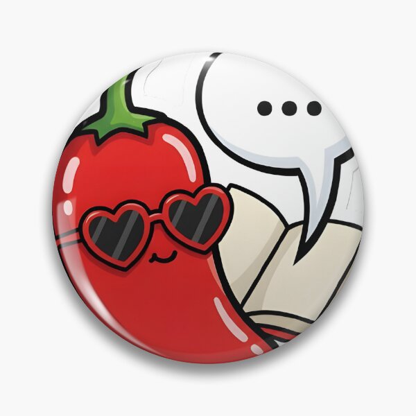 Item preview, Spicy Page Pepper Romance BookTok Reading Sticker designed and sold by PuddlePixels.