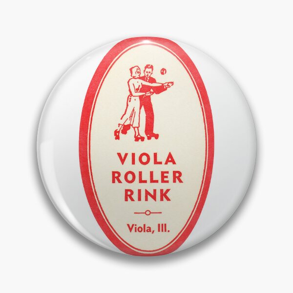 Item preview, Viola Roller Rink Viola Illinois Roller Skating Rink Sticker Decal Label designed and sold by tislord.
