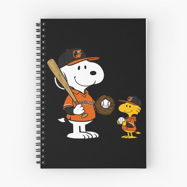 Item preview, Baltimore Orioles Snoopy Woodstock Baseball designed and sold by Morphologiona.