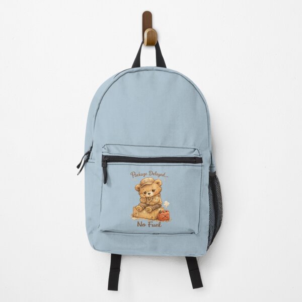 Item preview, Cute Bear Delivery Driver | Package Delayed No Fuel Kawaii Cozy Illustration designed and sold by PopCulturePixel.