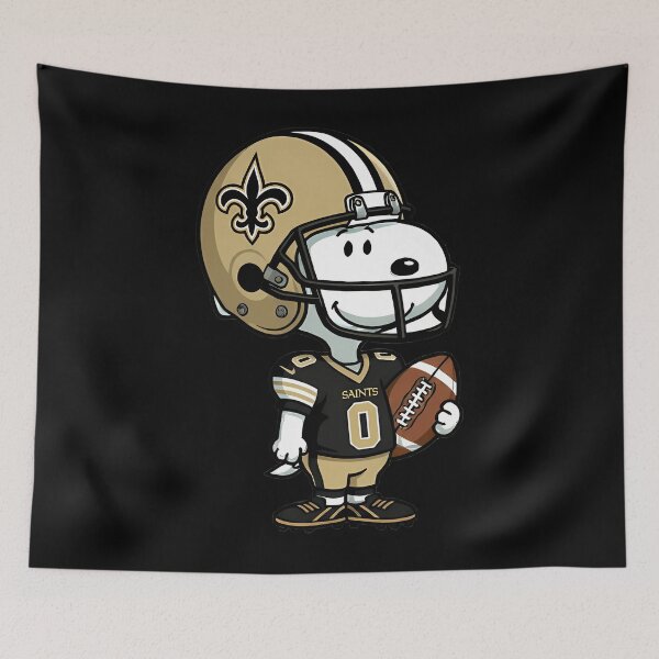 Item preview, Snoopy Football New Orleans Jersey designed and sold by Morphologiona.