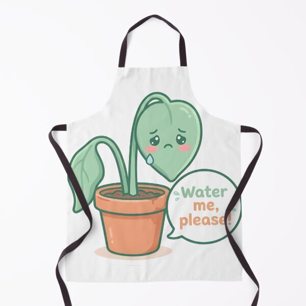 Item preview, Water Me Please Cute Plant Reminder Sticker designed and sold by PuddlePixels.