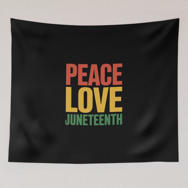 Item preview, Peace Love Juneteenth designed and sold by jkrphoto.