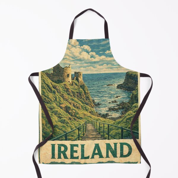 Item preview, Vintage Travel Art of The Ireland designed and sold by yunamaliskova.