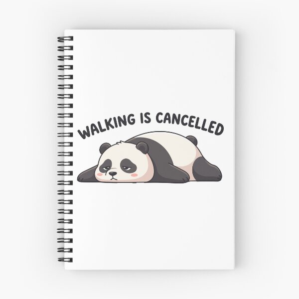 Item preview, Walking Is Cancelled Lazy Giant Panda designed and sold by Petzzz.