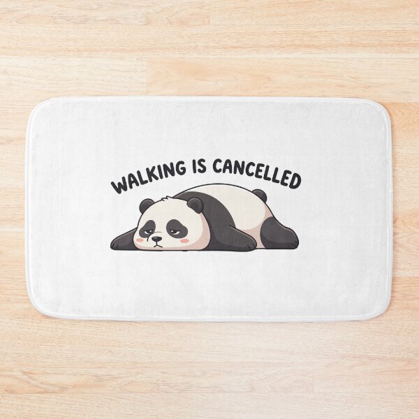 Item preview, Walking Is Cancelled Lazy Giant Panda designed and sold by Petzzz.