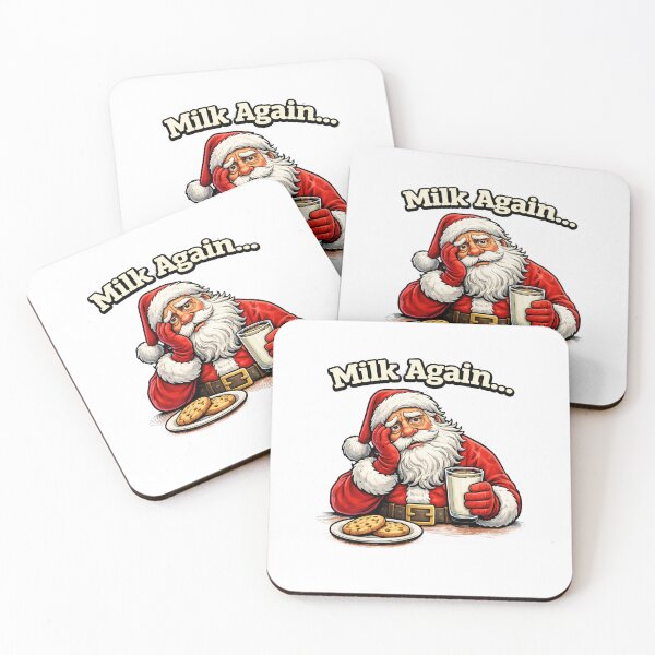 Item preview, Santa Claus and the milk cookies designed and sold by Baphomet34.