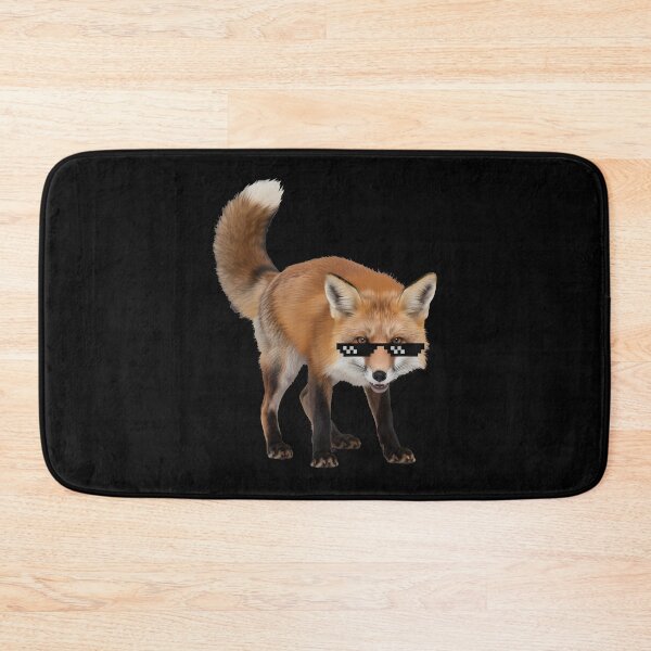 Item preview, Cool Red Fox Wearing Pixelated Sunglasses designed and sold by k3rstman1.